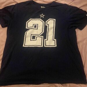 Nike Ezekiel Elliot Dallas Cowboys 21 short sleeve t-shirt size XL